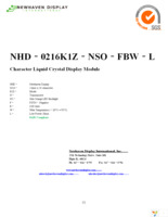 NHD-0216K1Z-NSO-FBW-L Page 1