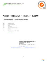 NHD-0216SZ-FSPG-GBW Page 1