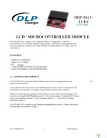 DLP-MAV-LCD1 Page 1