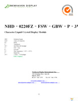 NHD-0220FZ-FSW-GBW-P-3V3 Page 1