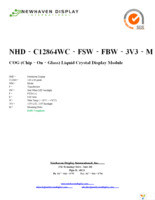 NHD-C12864WC-FSW-FBW-3V3-M Page 1