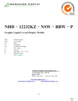NHD-12232KZ-NSW-BBW-P Page 1
