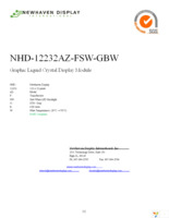 NHD-12232AZ-FSW-GBW Page 1