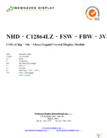 NHD-C12864LZ-FSW-FBW-3V3 Page 1