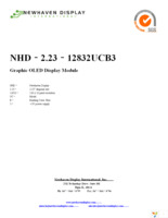 NHD-2.23-12832UCB3 Page 1