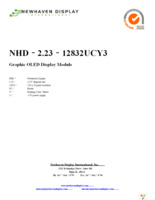 NHD-2.23-12832UCY3 Page 1