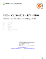 NHD-C12864B2Z-RN-FBW Page 1
