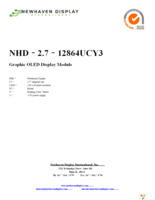 NHD-2.7-12864UCY3 Page 1