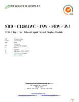 NHD-C12864WC-FSW-FBW-3V3 Page 1