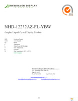 NHD-12232AZ-FL-YBW Page 1