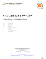 NHD-24064CZ-FSW-GBW Page 1