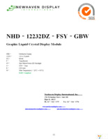 NHD-12232DZ-FSY-GBW Page 1