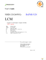 NHD-320240WG-BXFMI-VZ Page 1