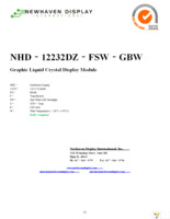 NHD-12232DZ-FSW-GBW Page 1