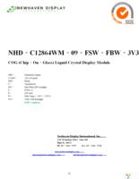 NHD-C12864WM-09-FSW-FBW-3V3 Page 1