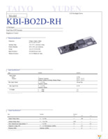 KBI-B02D-RH Page 1