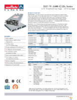 D1U-W-1600-12-HC2C Page 1