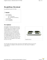 BEAGLEBONE-BREAKOUTCAPE Page 1