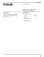 Z86E2300ZDP Page 1