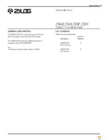 Z86E2301ZDP Page 1