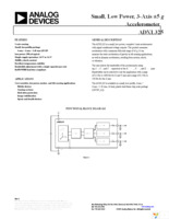 EVAL-ADXL325Z Page 1