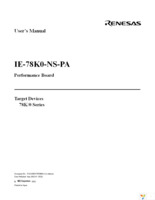 IE-78K0-NS-PA Page 3