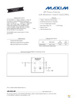 MAX2209AEBS+T10 Page 1