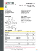 EVAL01-HMC861LP3E Page 3