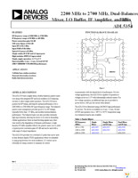 ADL5354ACPZ-R7 Page 1