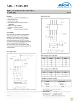 MDS-189-PIN Page 1