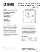 ADL5353ACPZ-R7 Page 1
