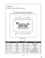 MXR-505-915DR-B Page 3