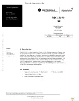 MC13190FCR2 Page 1