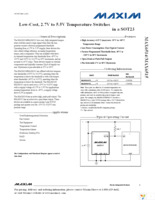 MAX6514UKP065+T Page 1