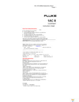 FLUKE-1AC-A1-II Page 1
