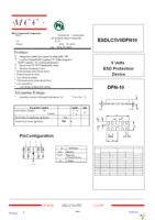 ESDLC5V0DFN10-TP Page 1
